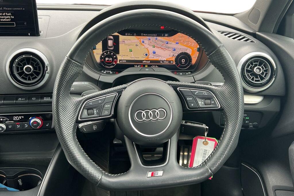 Audi A3 S3 Tfsi Quattro Black Edition S Tronic FY18URV White #5