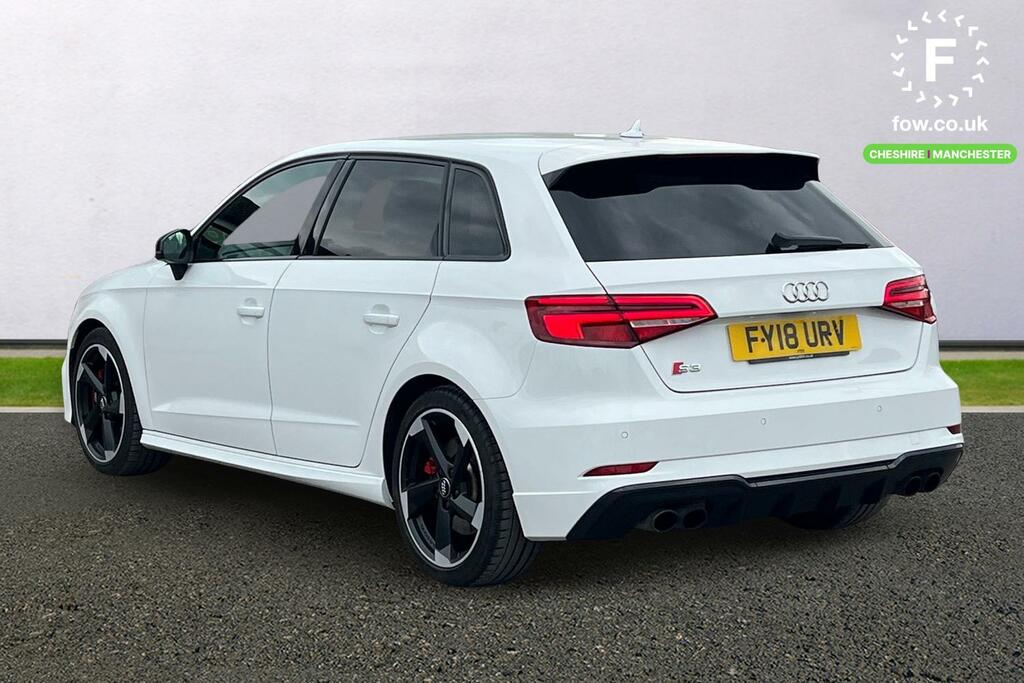 Audi A3 S3 Tfsi Quattro Black Edition S Tronic FY18URV White #2