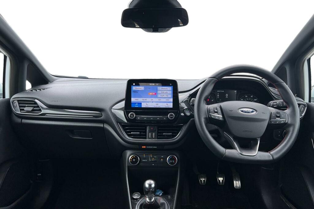 Ford Fiesta 1.0 Ecoboost St-line YY68VMW White #3