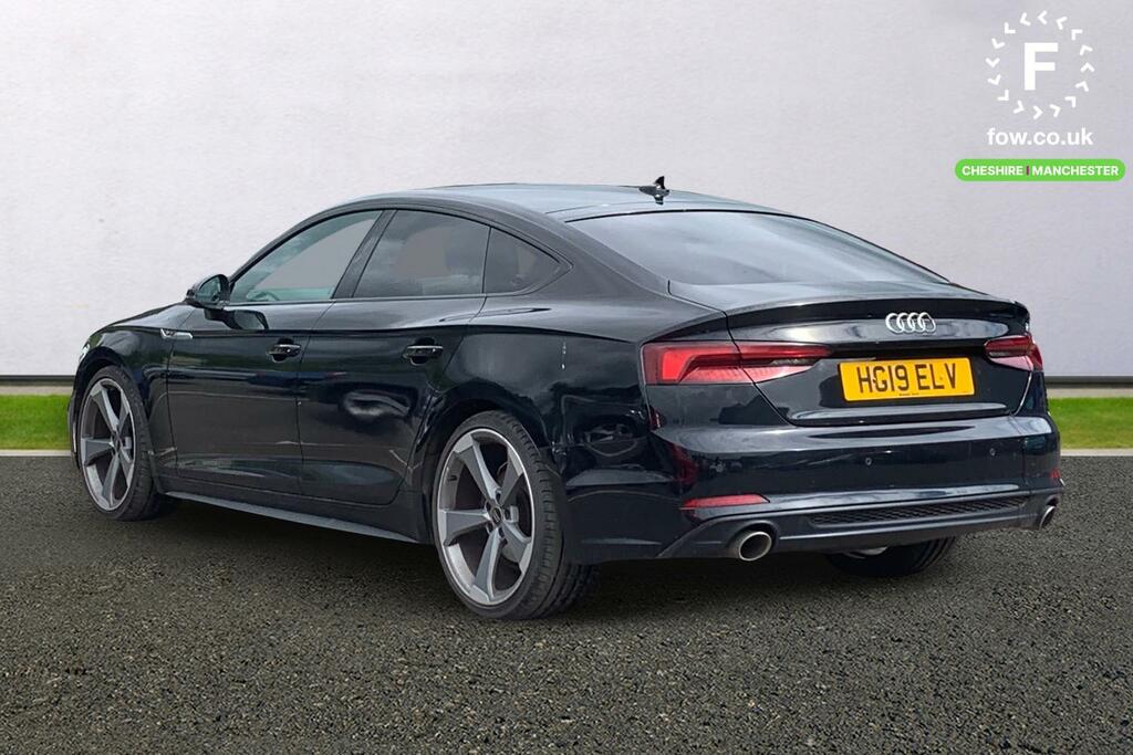 Audi A5 40 Tfsi Black Edition Black #2
