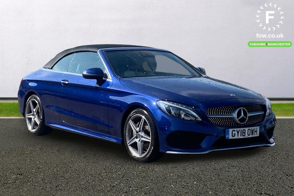 Mercedes-Benz C Class C220d Amg Line Blue