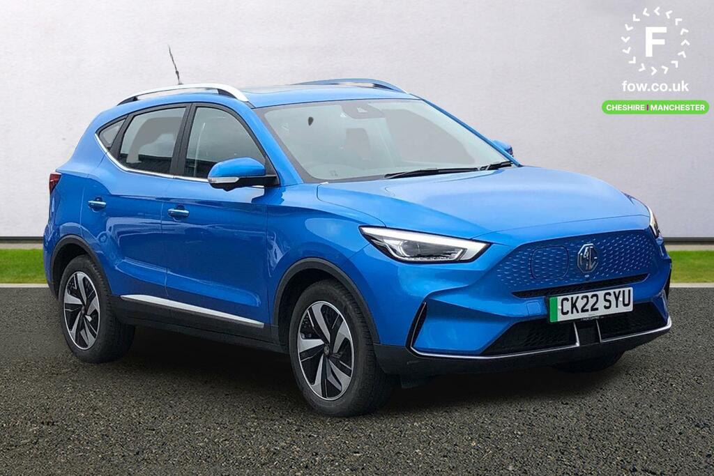 MG ZS 130Kw Trophy Ev 51Kwh Blue