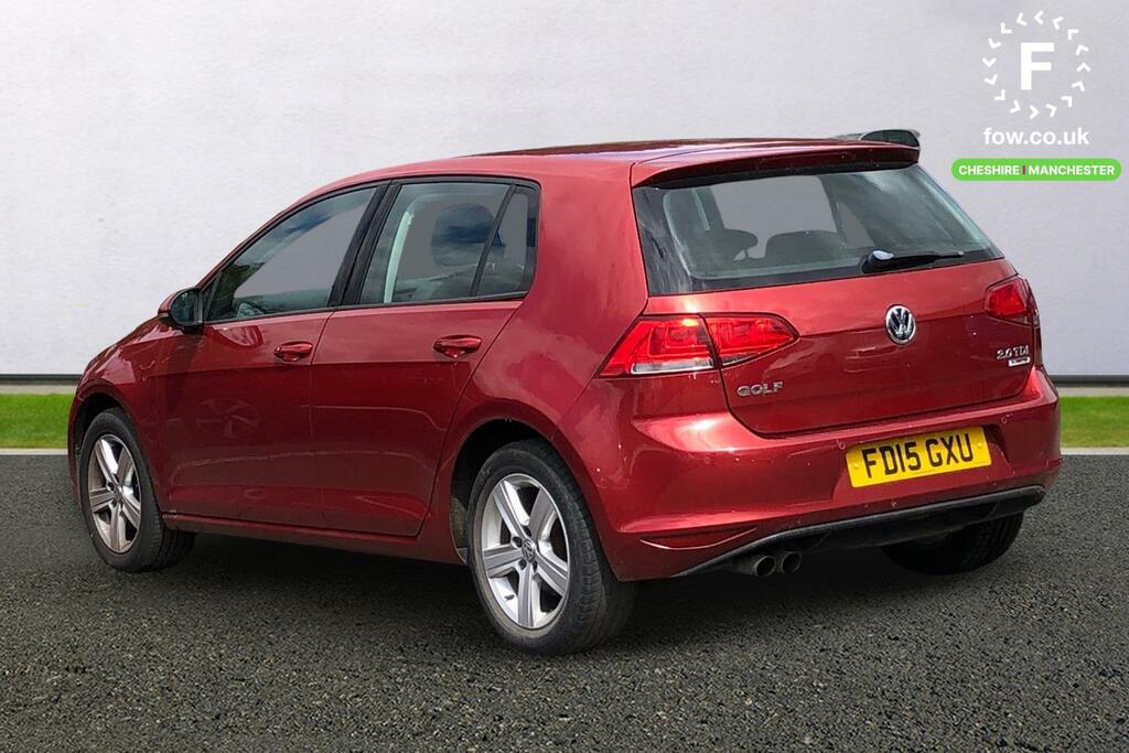 Volkswagen Golf 2.0 Tdi Match Dsg Red #2