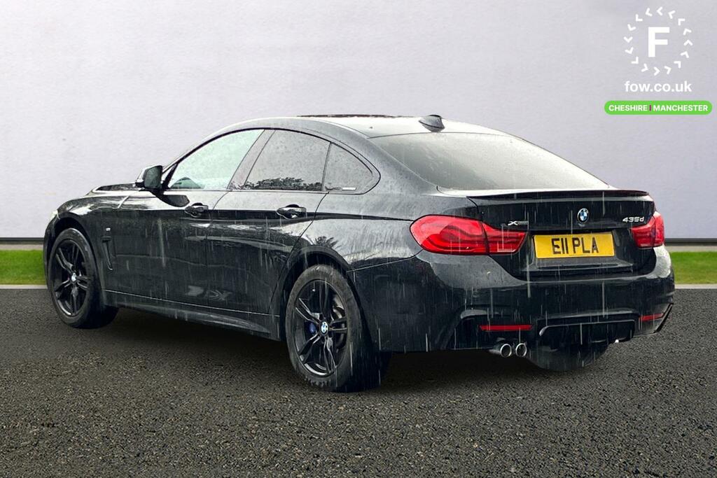 BMW 4 Series Gran Coupe 435D Xdrive M Sport Professional Media Black #2