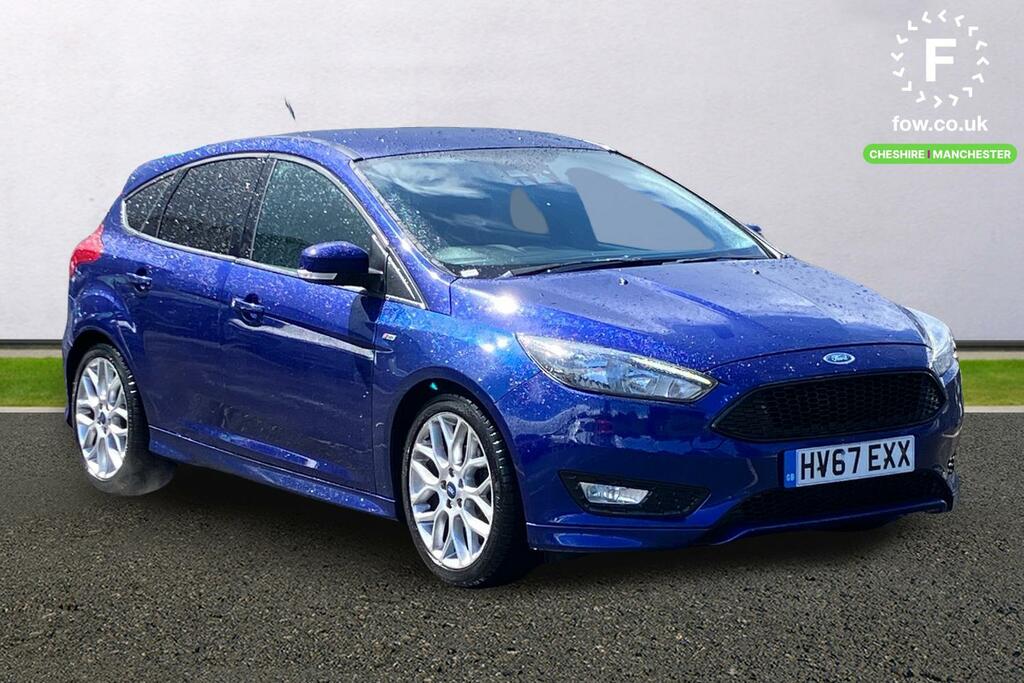 Ford Focus 1.0 Ecoboost 125 St-line HV67EXX Blue