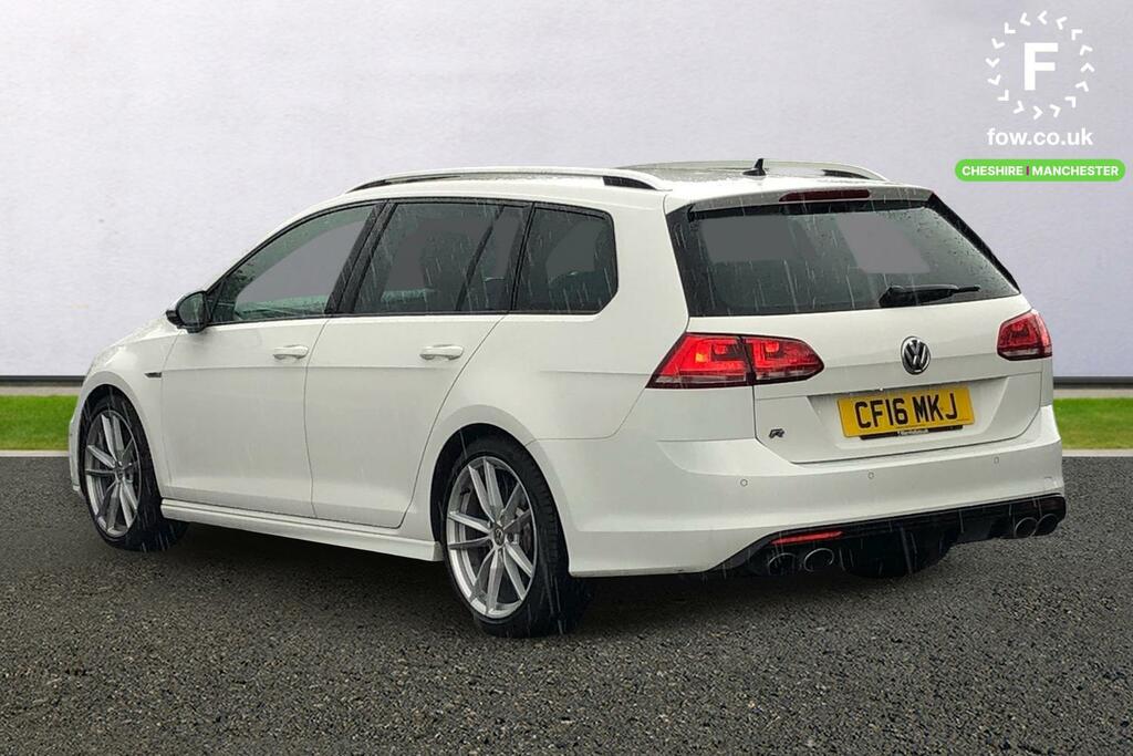 Volkswagen Golf 2.0 Tsi R Dsg CF16MKJ White #2