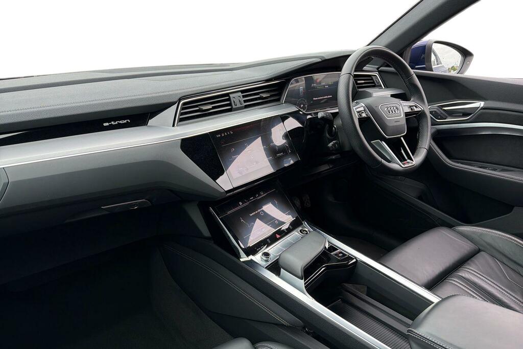 Audi E-tron 230Kw 50 Quattro 71Kwh S Line RO72LXV Blue #4
