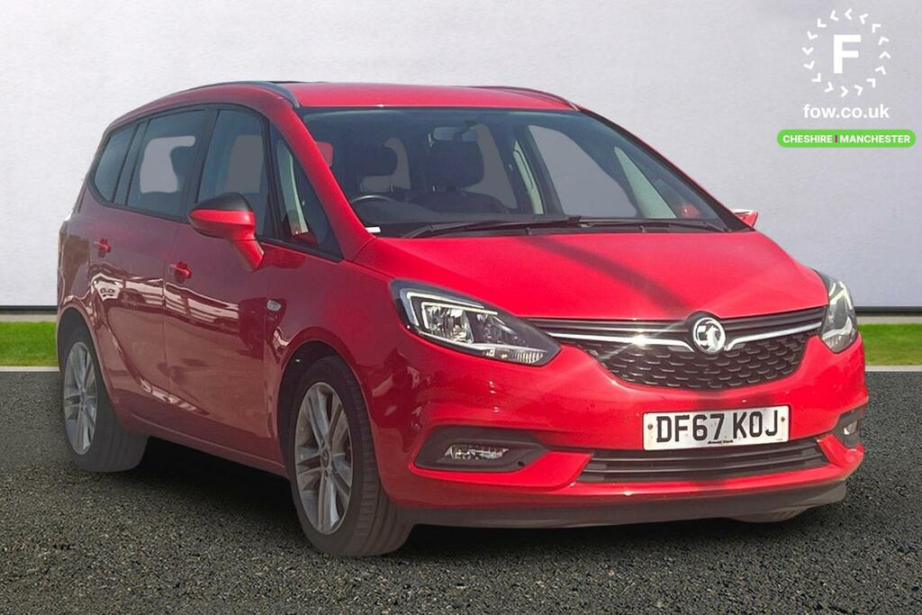 Vauxhall Zafira Tourer 1.4T Sri Nav Red