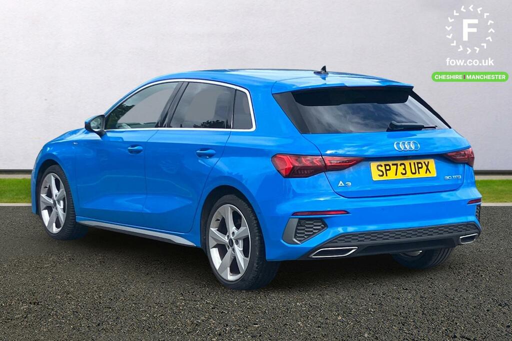 Audi A3 30 Tfsi S Line S Tronic Tech Pack SP73UPX Blue #2