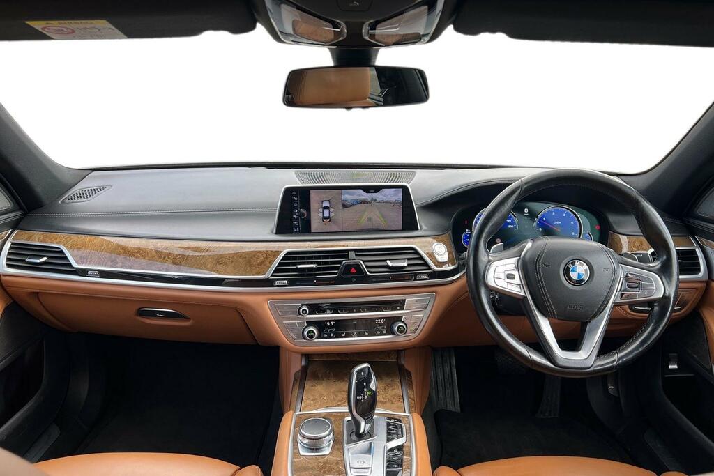 BMW 7 Series 730D Xdrive M Sport Black #3