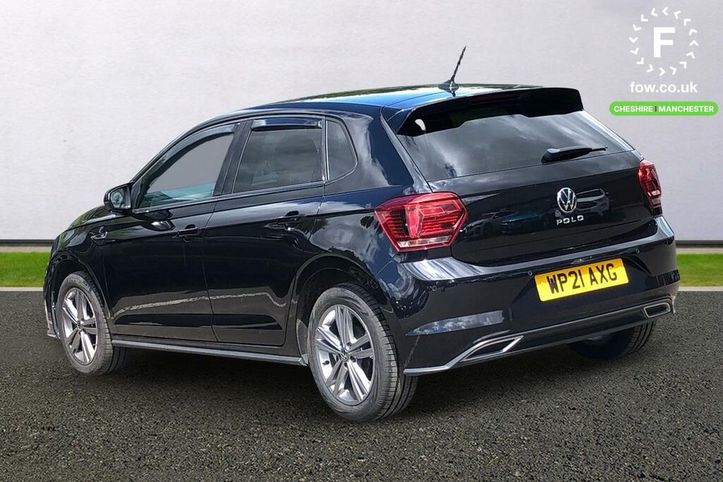 Volkswagen Polo 1.0 Tsi 95 R-line WP21AXG Black #2