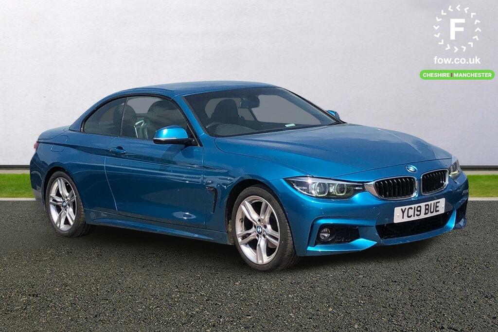 BMW 4 Series 420I M Sport Professional Media Blue