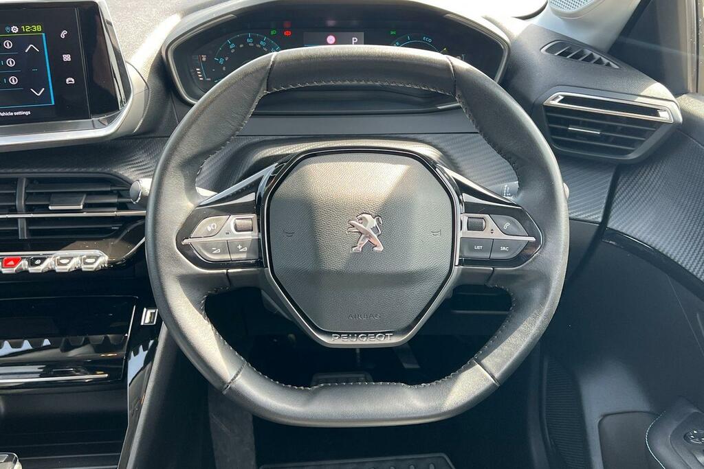 Peugeot e-208 100Kw Allure 50Kwh BJ71NWN Black #5