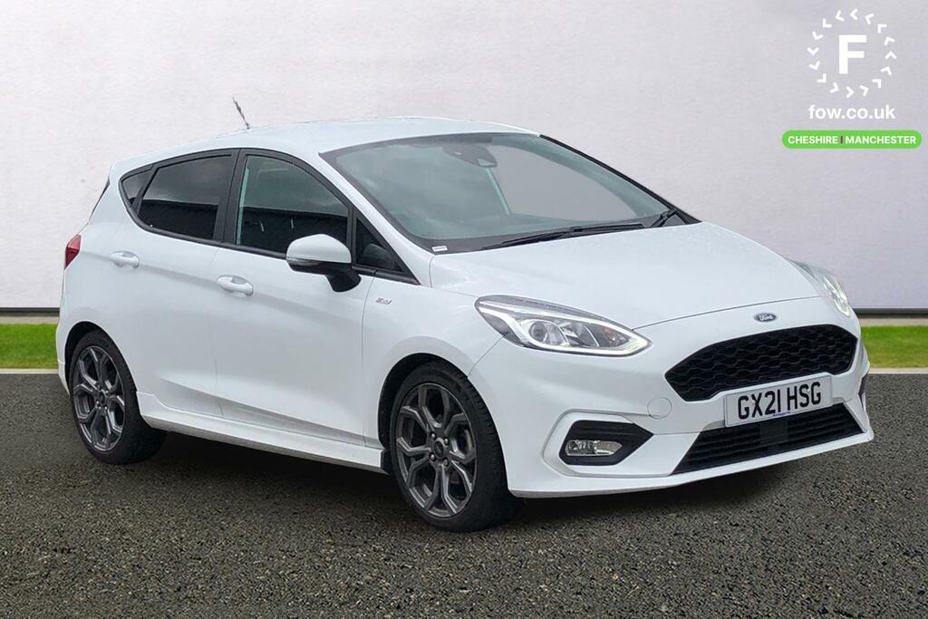 Ford Fiesta 1.0 Ecoboost Hybrid Mhev 125 St-line Edition White