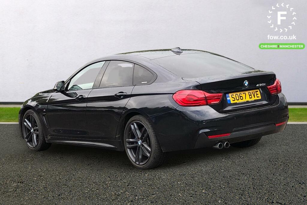 BMW 4 Series Gran Coupe 430I M Sport Professional Media Black #2