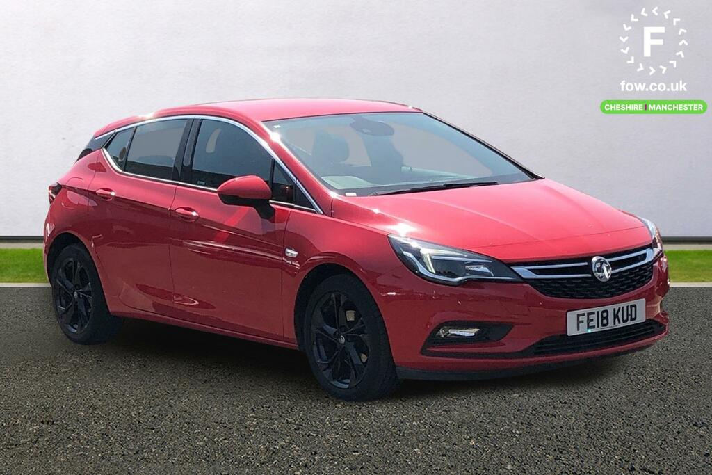 Vauxhall Astra 1.0T Ecotec Sri Red