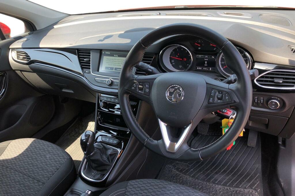 Vauxhall Astra 1.0T Ecotec Sri FE18KUD Red #3
