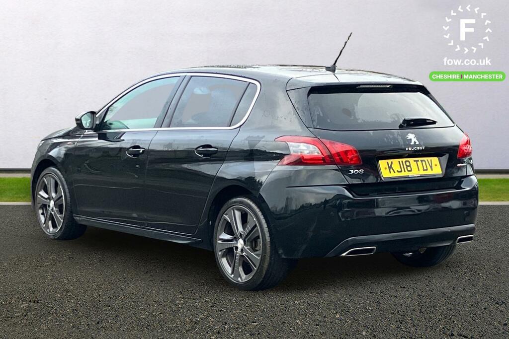 Peugeot 308 1.5 Bluehdi 130 Gt Line KJ18TDV Black #2