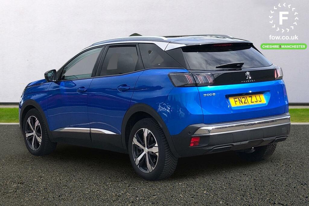Peugeot 3008 1.5 Bluehdi Allure Premium Eat8 FN21ZJJ Blue #2