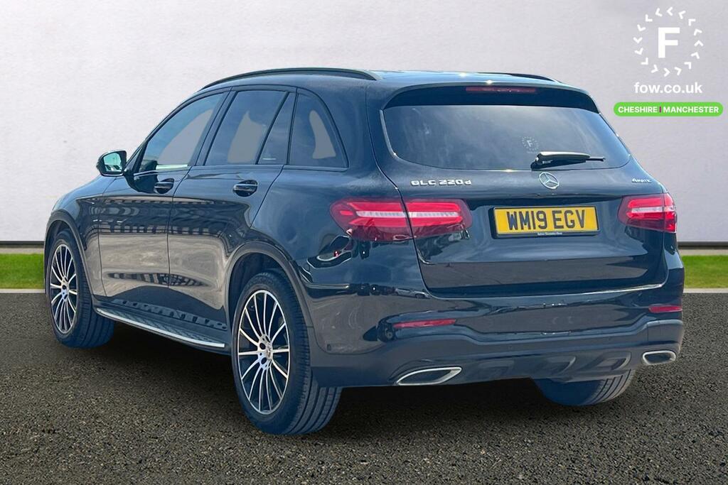 Mercedes-Benz GLC Class Glc 220D 4Matic Amg Night Edition 9G-tronic WM19EGV Black #2