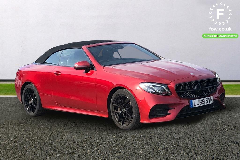 Mercedes-Benz E Class E220d Amg Line 9G-tronic Red