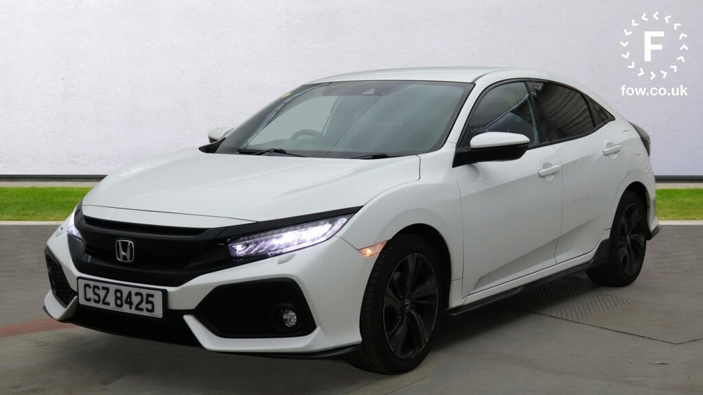 Honda Civic 1.5 Vtec Turbo Sport White #2