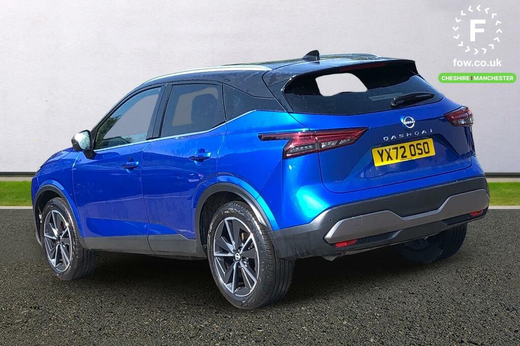 Nissan Qashqai 1.3 Dig-t Mh Tekna YX72OSO Blue #2