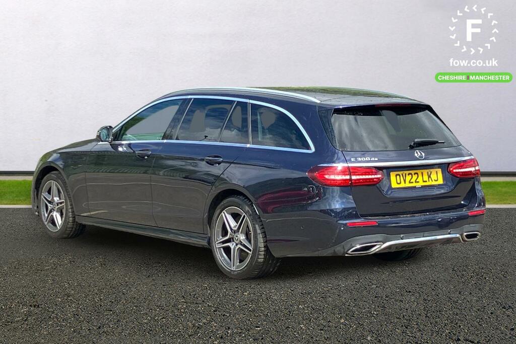 Mercedes-Benz E Class E300de Amg Line 9G-tronic OV22LKJ Blue #2
