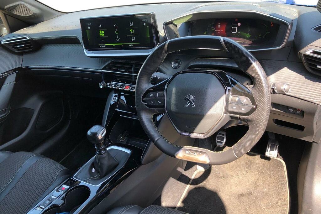 Peugeot 208 1.5 Bluehdi 100 Gt BJ22UTR Blue #3