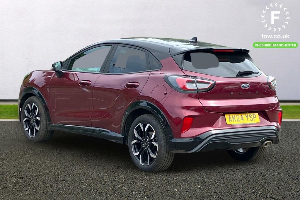 Ford Puma 1.0 Ecoboost Hybrid Mhev 155 Vivid Ruby Ed Dct AK24YSP Red #2