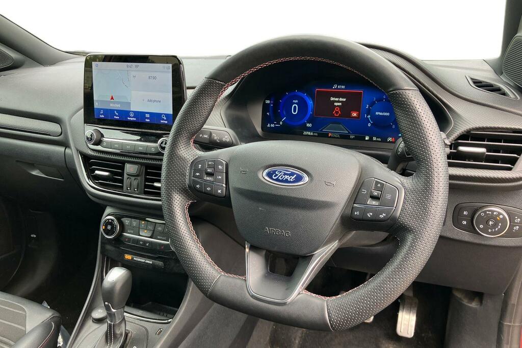 Ford Puma 1.0 Ecoboost Hybrid Mhev 155 Vivid Ruby Ed Dct AK24YSP Red #3