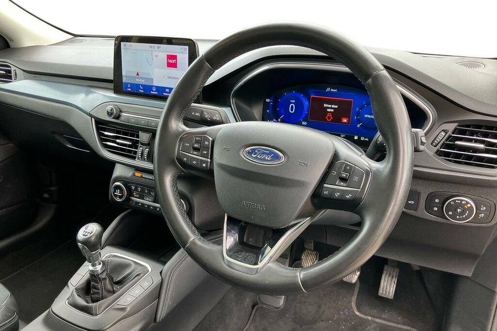 Ford Focus 1.0 Ecoboost Hybrid Mhev 155 Active X Edition WR71DJF Black #3