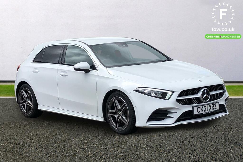 Mercedes-Benz A Class A200d Amg Line White