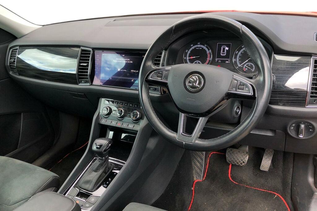 Skoda Kodiaq 1.5 Tsi Se L Dsg 7 Seat YC19PVS Red #3