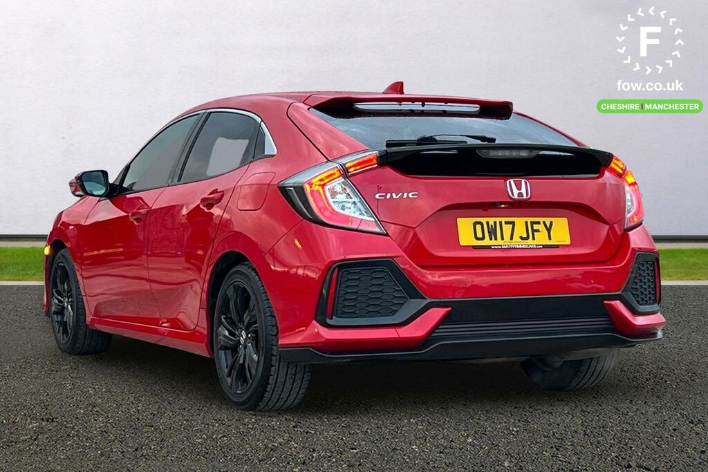 Honda Civic 1.0 Vtec Turbo Sr Cvt OW17JFY Red #2