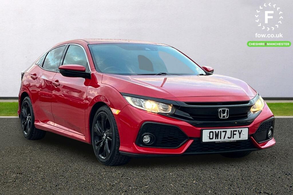 Honda Civic 1.0 Vtec Turbo Sr Cvt OW17JFY Red