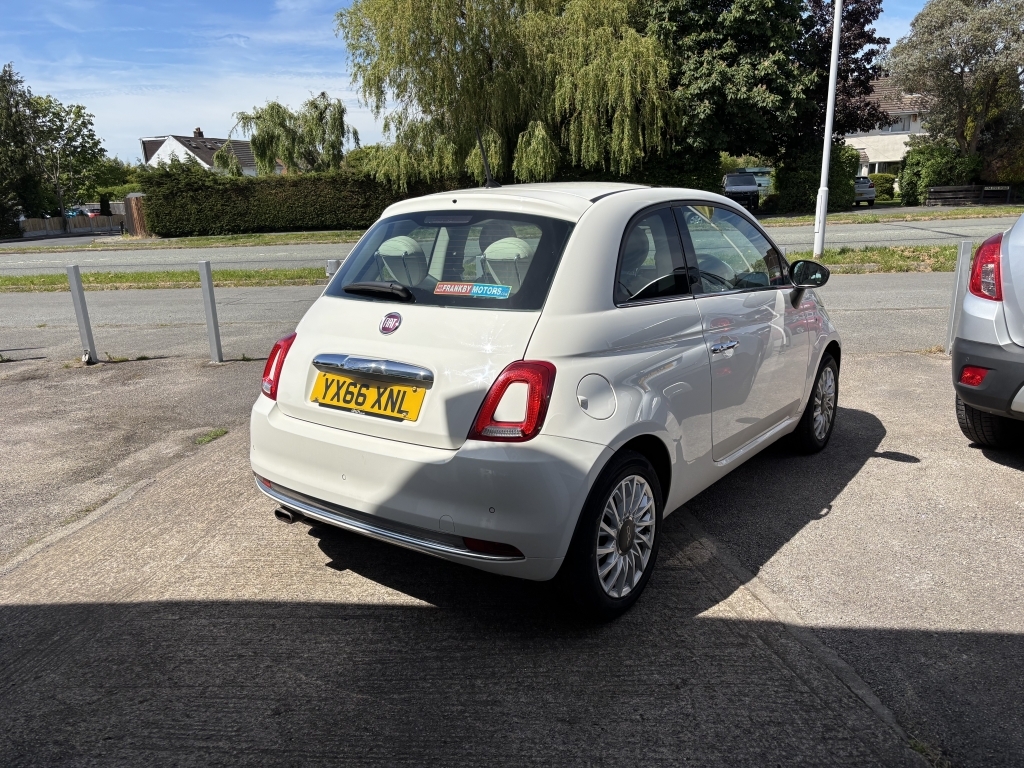 Fiat 500 1.2 Lounge YX66XNL White #3