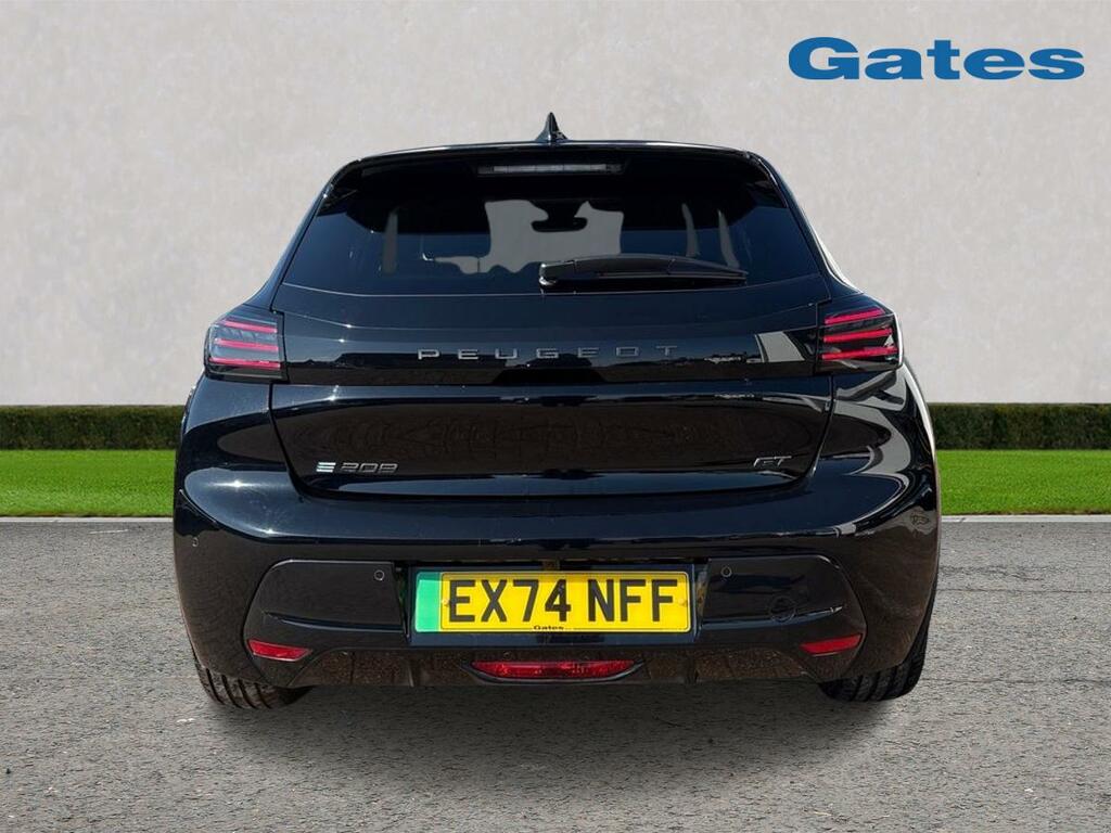 Peugeot e-208 Gt 100Kw 50Kwh EX74NFF Black #6