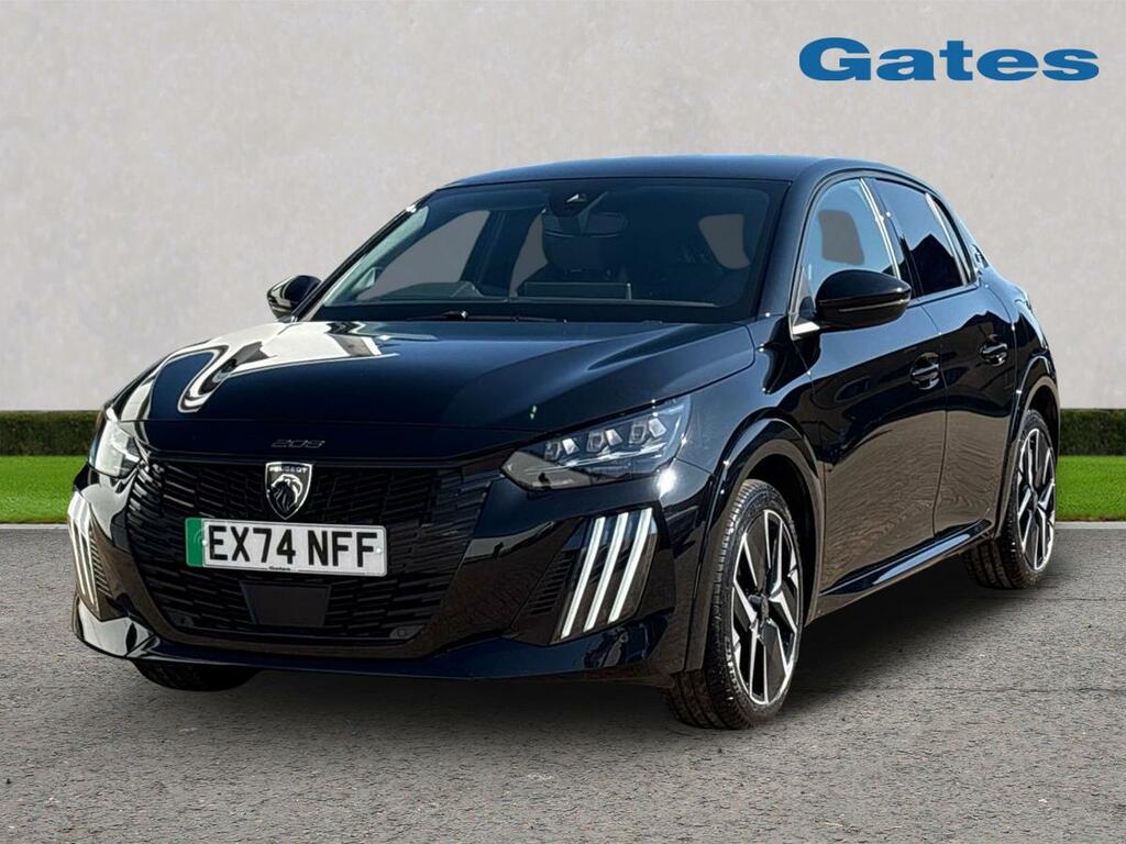 Peugeot e-208 Gt 100Kw 50Kwh EX74NFF Black #3