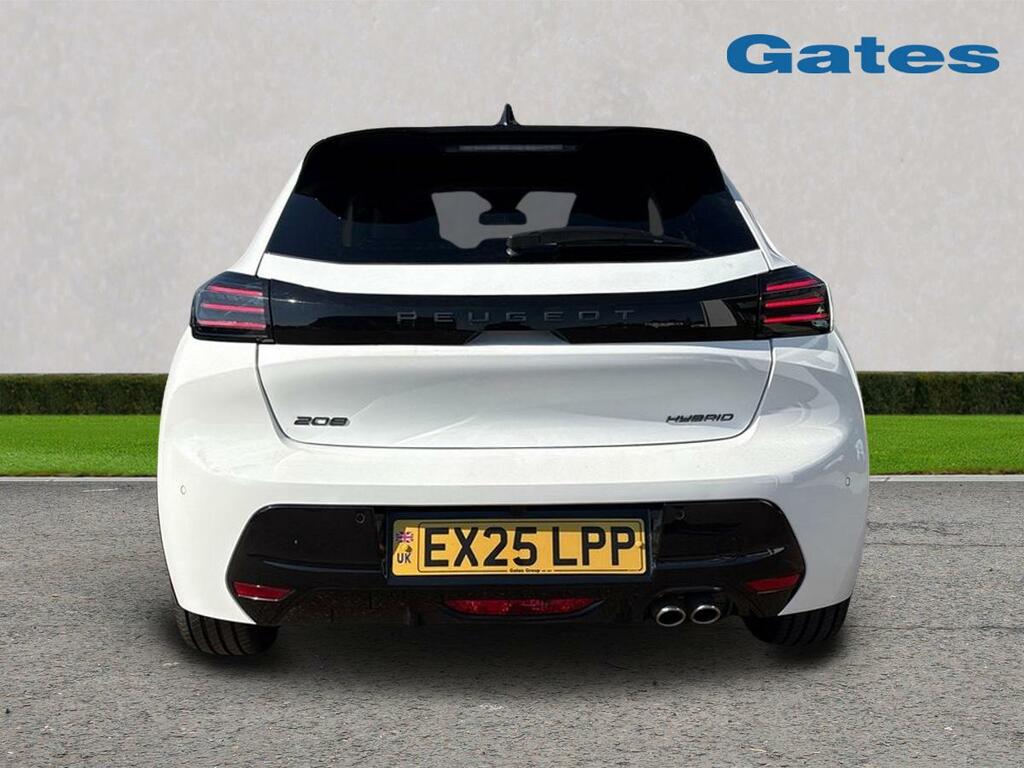 Peugeot 208 Gt 1.2 Hybrid 136Ps EX25LPP White #6