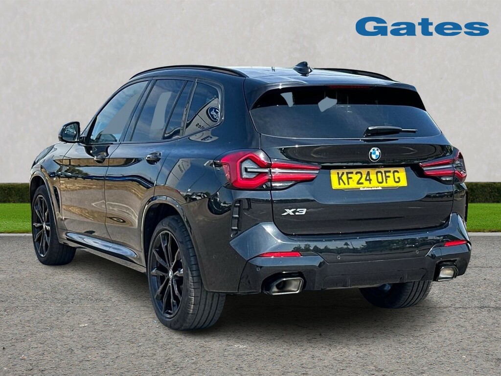 BMW X3 Xdrive20d M Sport 2.0D Mhev KF24OFG Black #5