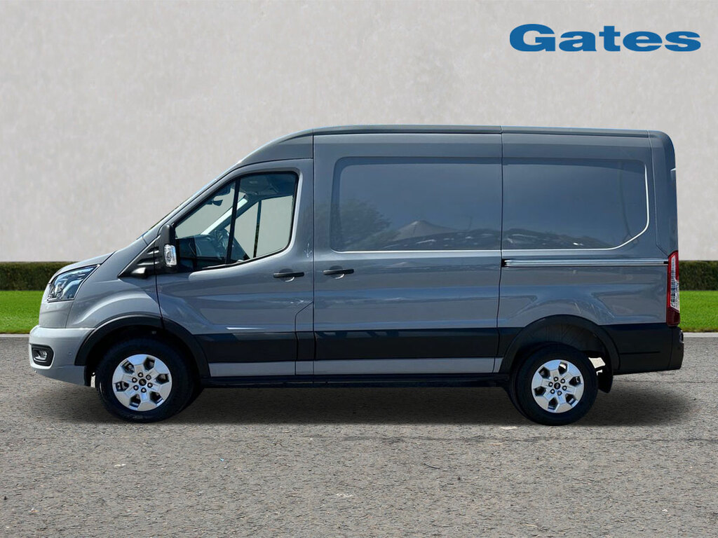 Ford Transit Custom 350 L2 H2 2.0 Tdci Limited 130Ps Fwd WN75GZC Grey #4