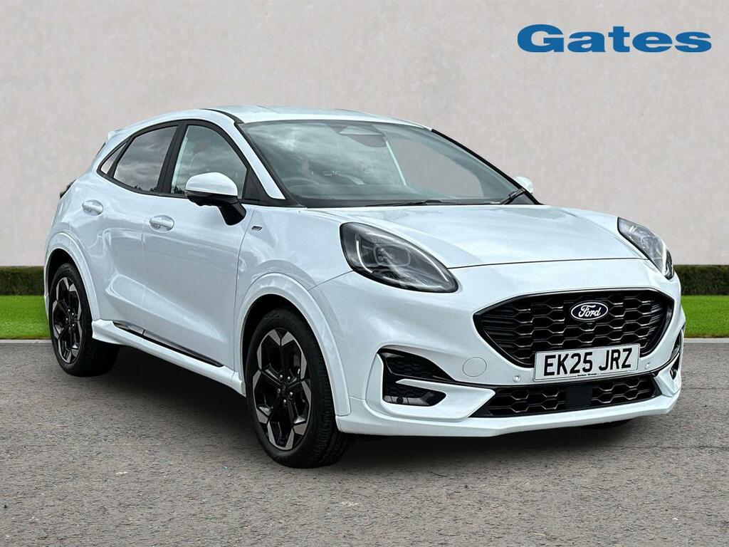 Ford Puma St-line X 1.0 Mhev 125Ps White