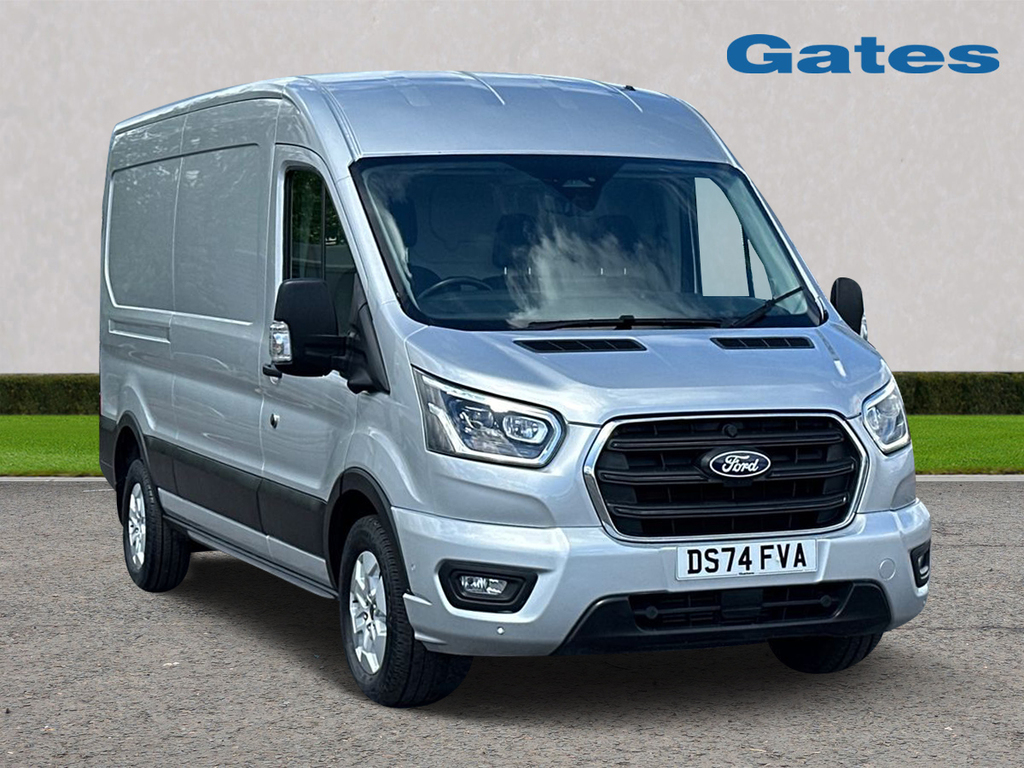 Ford Transit Custom 350 L3 H2 2.0 Tdci Limited 165Ps Fwd Silver
