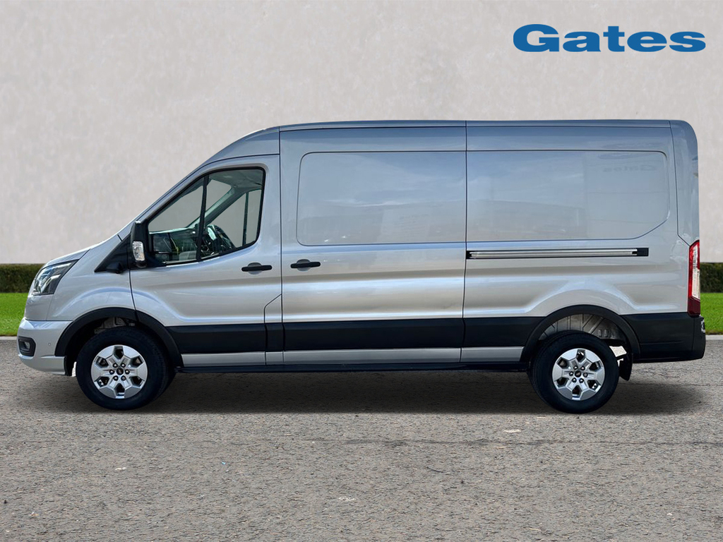 Ford Transit Custom 350 L3 H2 2.0 Tdci Limited 165Ps Fwd DS74FVA Silver #4