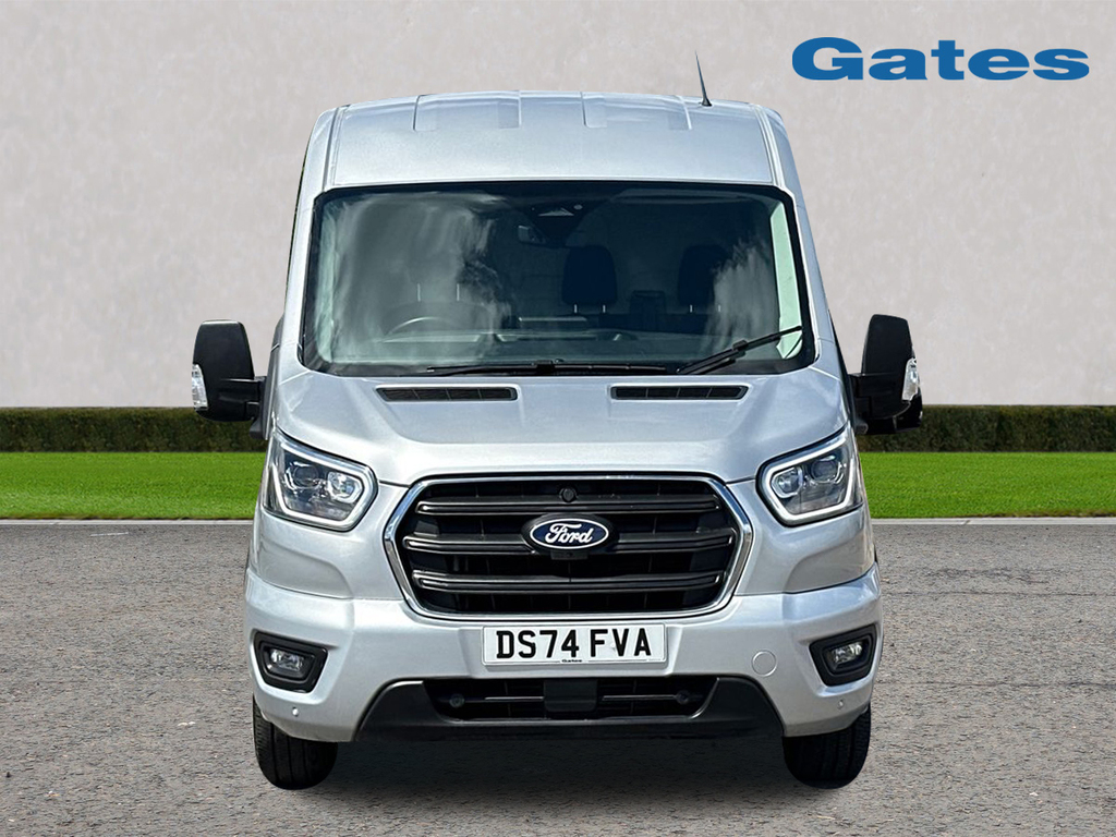 Ford Transit Custom 350 L3 H2 2.0 Tdci Limited 165Ps Fwd DS74FVA Silver #2