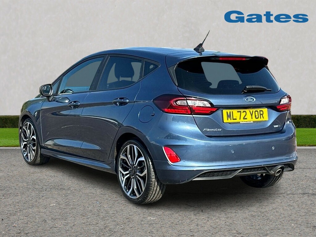 Ford Fiesta St-line X 1.0 Mhev 125Ps ML72YOR Blue #5