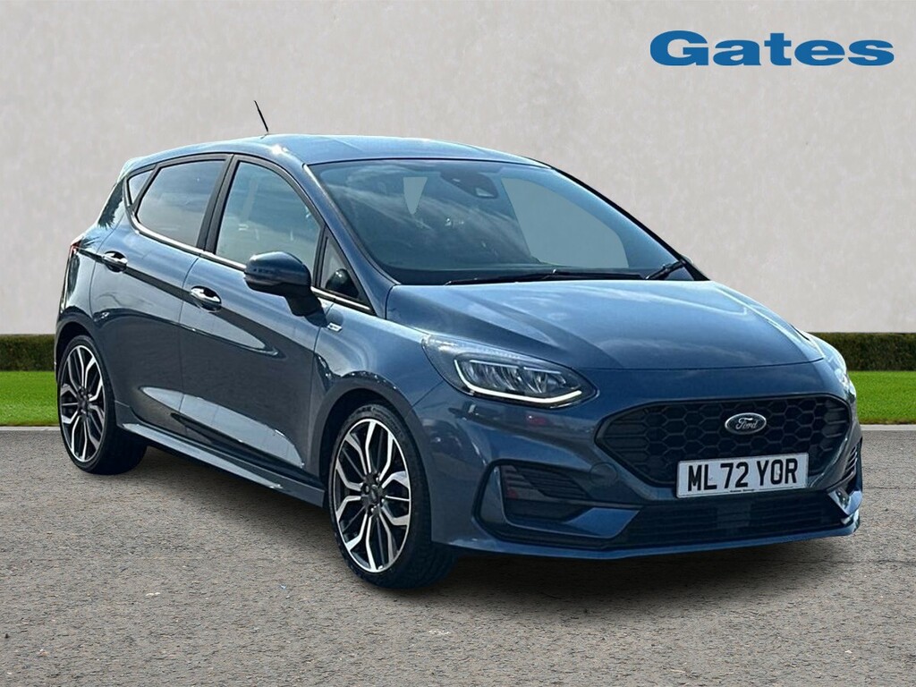 Ford Fiesta St-line X 1.0 Mhev 125Ps Blue