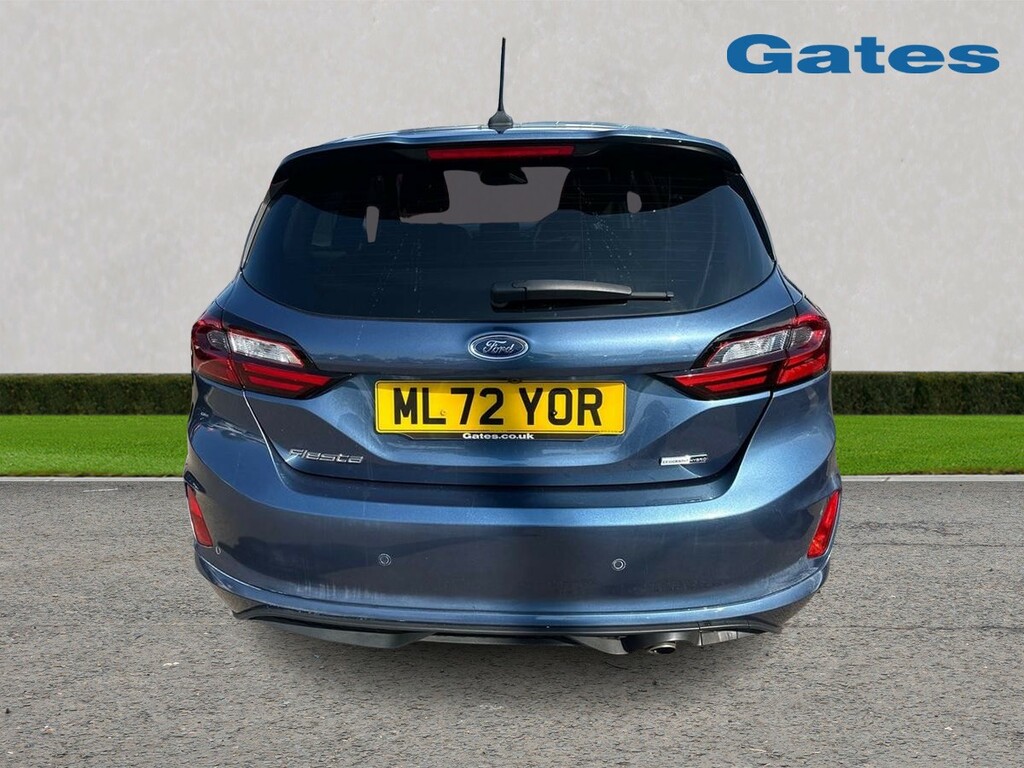 Ford Fiesta St-line X 1.0 Mhev 125Ps ML72YOR Blue #6