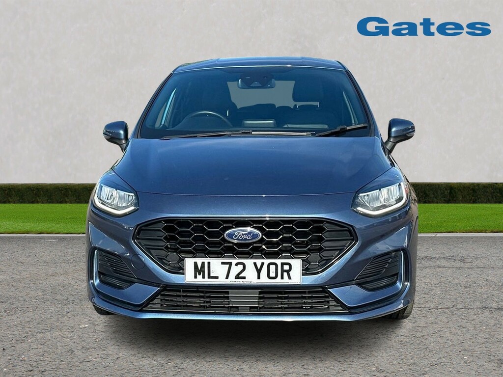 Ford Fiesta St-line X 1.0 Mhev 125Ps ML72YOR Blue #2